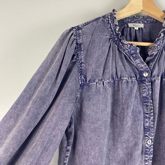 Rails Camille Top Sapphire Acid Wash - Picture 14 of 16